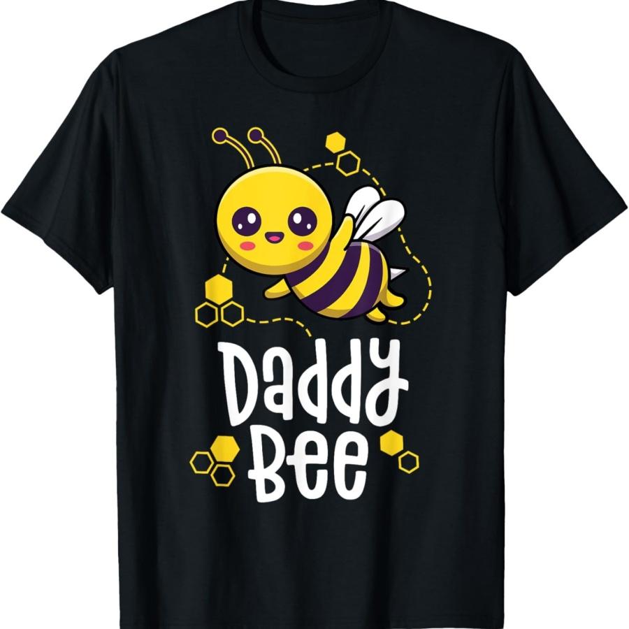 Unisex T-shirt Family Bee Shirts Dad Daddy First Bee Day Outfit Birthday T-Shirt