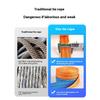 Car Tie Down Straps Truck Straps Wear-Resistant Thickened Self-Locking Rope Tightener Heavy Duty Cargo Straps Car Accessories