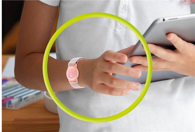 Mobile Origin Airtag Strap, Pink Unicorn