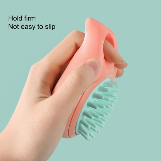 Pet Hair Brush Comfortable Grip Non-Slip Soft Massage Cartoon Shape Pet Cat Dog Hair Cleaning Brush Pet Supplies