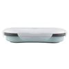 Blue/Pink/Green Foldable Lunch Box Silicone Fruit Storage Box  For Outdoor Travel