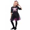 Halloween Costume Kids Girls Skeleton Vampire Devil Reaper Outfit Set Cosplay Party Dress