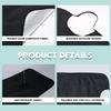2Pcs Adult Bibs for Elderly Elastic Waterproof Dining Clothing Protectors Reusable Apron with Crumb Catcher for Special Needs