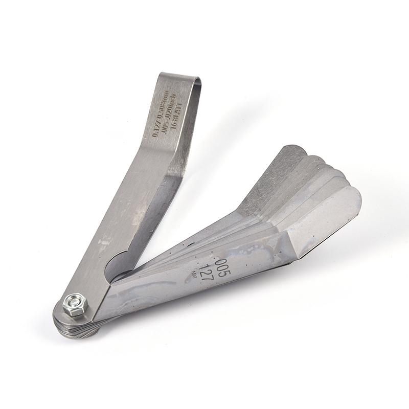 16 лезвий щуп метрический заполнитель зазоров 0.127-0.508 мм клапан калибр измерение