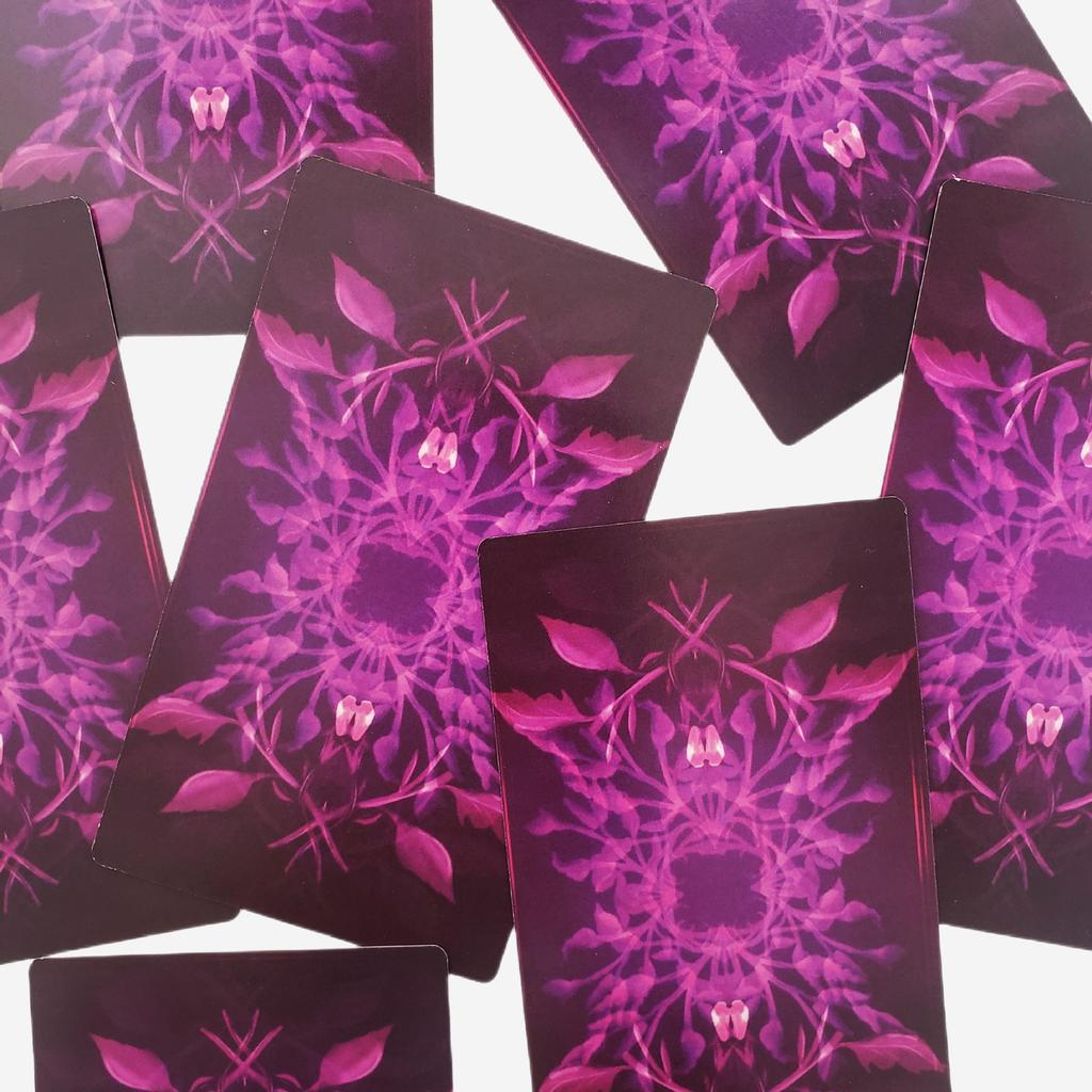 Bone Tarot Deck 12x7cm 78 Cards with Paper Guidebook English Edition Board Games Playing Cards