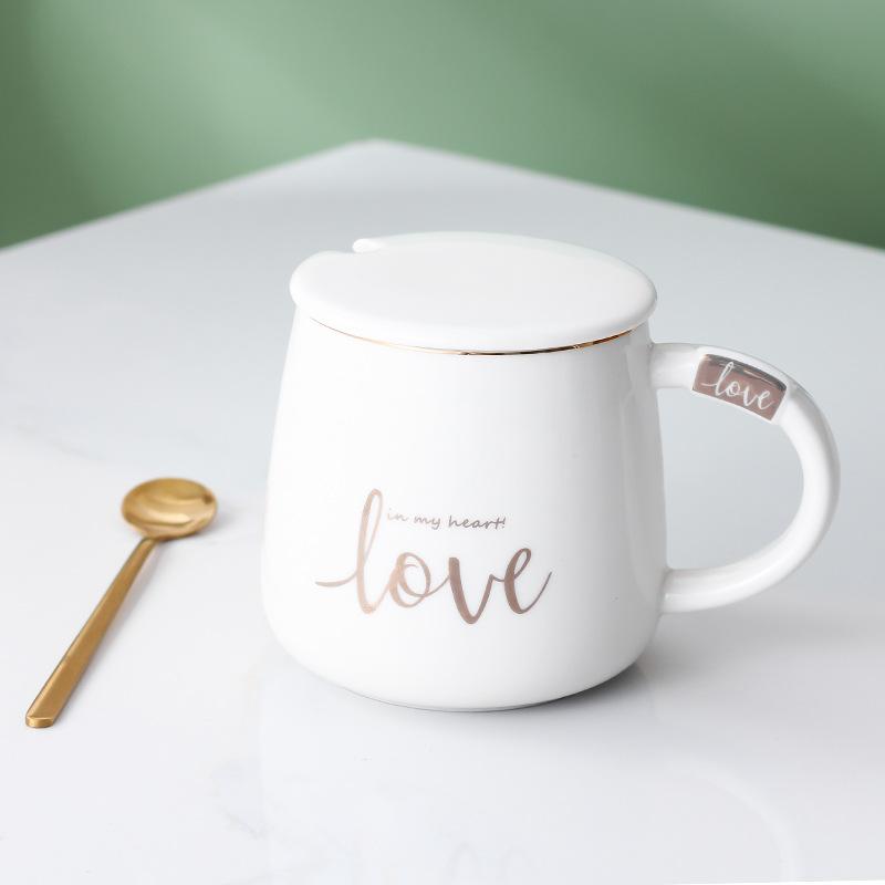 Креативная Простая Модная Керамическая Кружка Офисный Подарок Домашняя Чашка Чашка для Кофе Чашка для Воды Парная Чашка для Завтрака