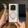 Подходит для Huawei mateX1 двойная центральная ось mateX1 магнитный чехол для мобильного телефона mateX1 прозрачная опора XT/XTS задний чехол