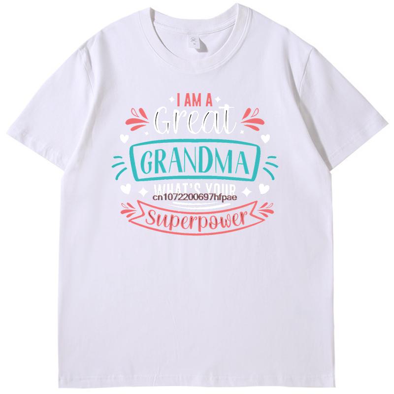 Grandparents Day T Shirt Fashion Graphic T Shirts Funny Cotton Oneck New Shirts And Tshirts Breathable Printing T Shirt