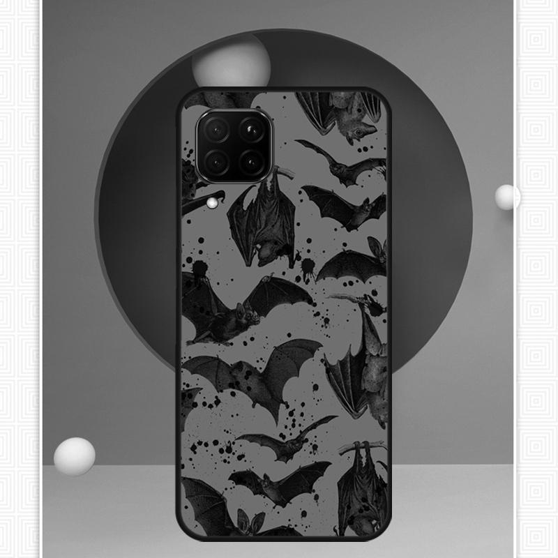 Goth Vampire Bat Gothic For Huawei Nova Y72 Y90 Y61 Y91 Y60 Y70 12s 12i 11i 8i 9 10 SE P20 P40 Lite P60 P30 Pro Case