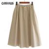 Spring Autumn Women's Skirt Mid-length Skirt Loose and Thin Large Size Women's Personality Half Skirt