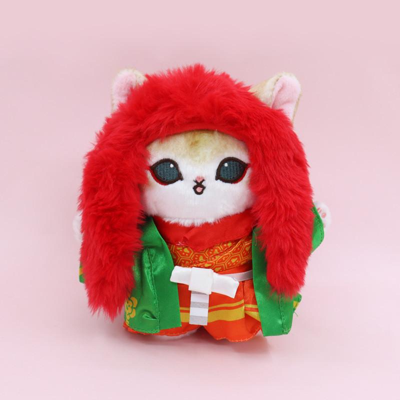 Плюшевая игрушка Акула-Кошка с коротким мехом, подарок для девочек и декор для дома