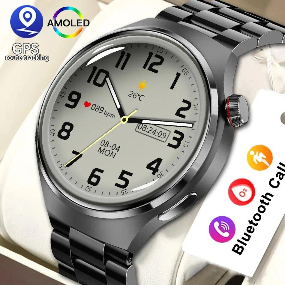 SACOSDING Watch 4 Pro Мужские спортивные умные часы GT4PRO 1,53-дюймовый AMOLED-экран HD полноэкранный сенсорный Bluetooth-вызов GPS-часы для женщин для HUA WEI