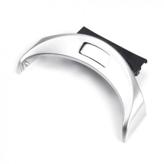 Matte Silver Car Armrest Box Switch Part Replace Trim For Benz C W205 2015-