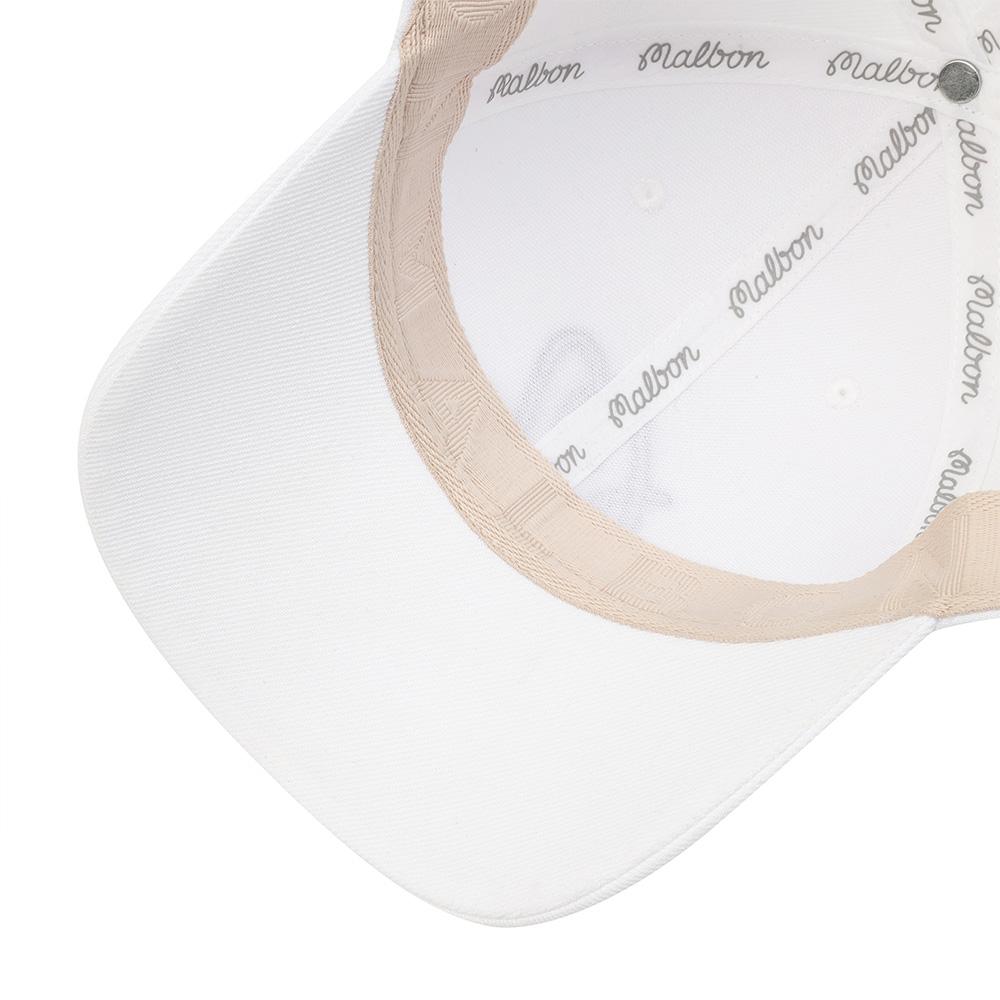 Кепка MALBON GOLF M Point Colorblock Off White