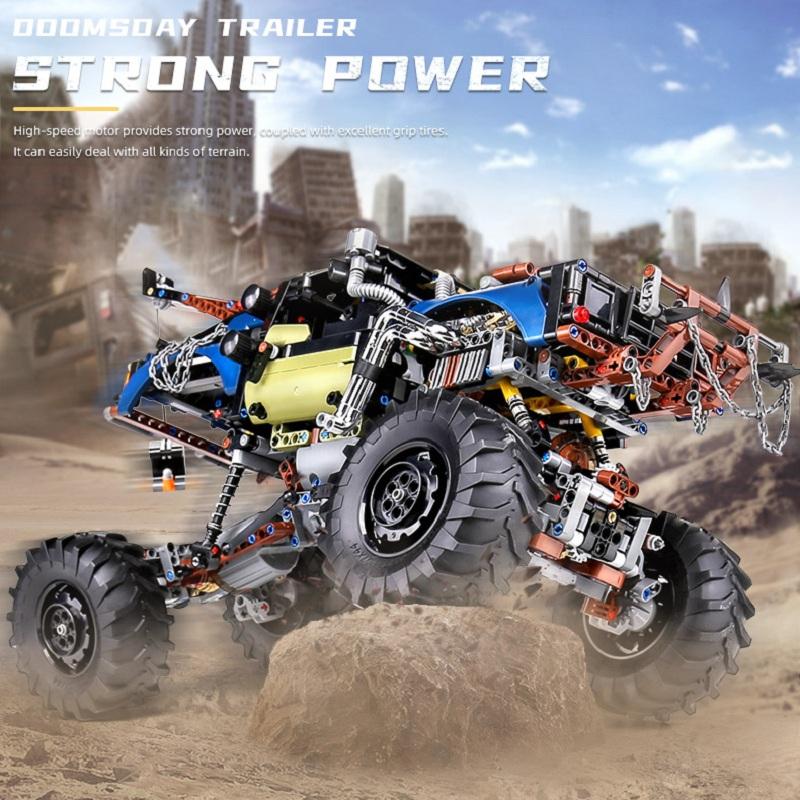 MOULD KING Technical RC Car Toys For Boys Building Blocks Remote Control Off-Road Car Terrain Climbing Buggy Truck Gifts