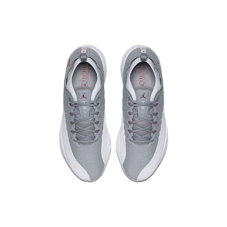 Кроссовки Air Jordan Trainer Prime Серый Волк Мужские Командный Красно-Белый 881463-008