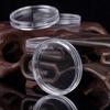 Accessories Coin capsules 100pcs Plastic Holder Container Storage Case