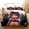 Новый комплект постельного белья Yume Nikki Single Twin Full Queen King Size Bed Set Adult Kid Bedroom Duvetcover Sets Anime Parure de lit Bed