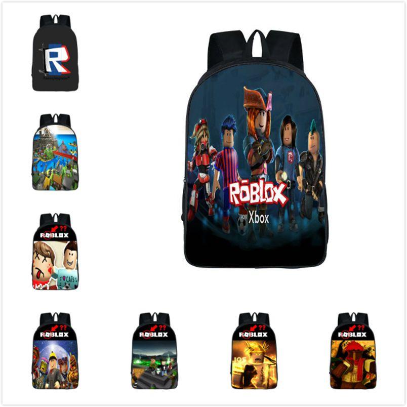 Stylish Roblox Backpack With Multicolor Design And Large Capacity For School Use