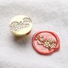 Round Wax Seal Stamp Flowers Sealing Wax Supplies Scrapbooking Sealing Wax  Gift Packaging Cards