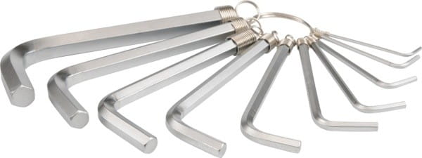 Yato Hexagon Keys 10 Pcs. (1.5-10) 0504