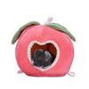 Cartoon Hanging Hamster Hammock Fruit Shape Hamster Cotton House Guinea Pig Nest  Winter