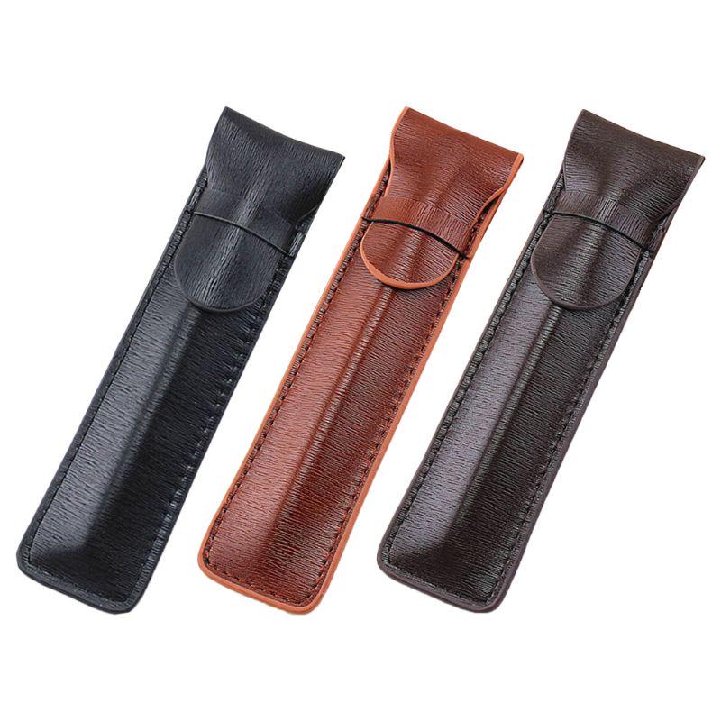 Retro Fountain Pens Case Pencils Bag One Single Writing Holder Supplies Storage