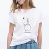 Little Prince White Print Women's Short Sleeve T-Shirt