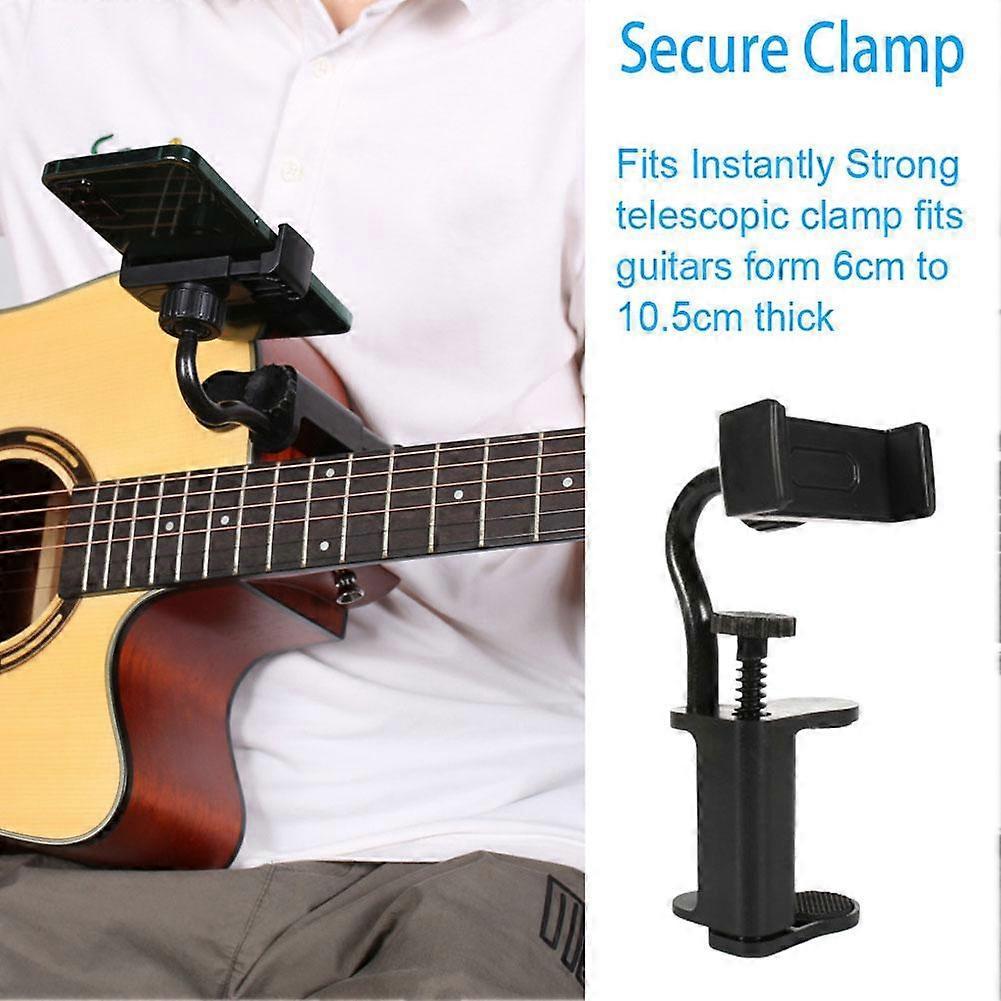Adjustable Guitar Phone Holder Strong Musical Instrument Phone Stand