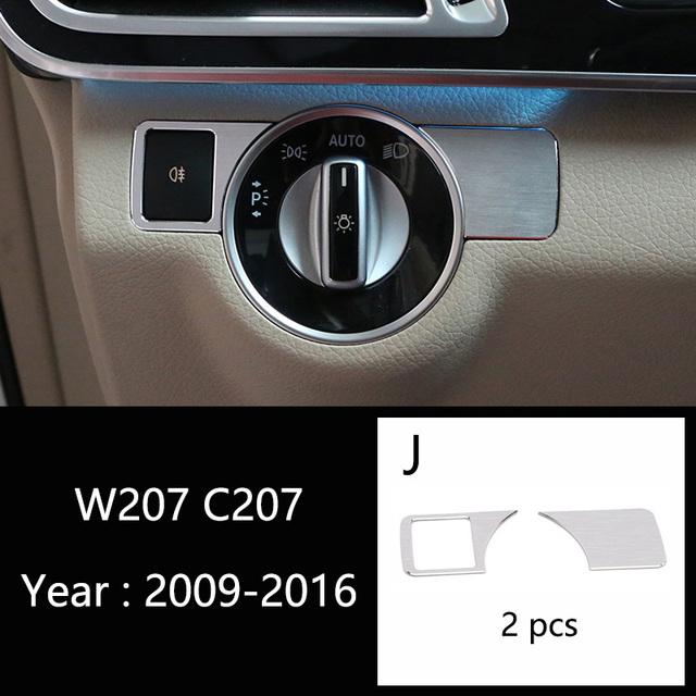 Автомобильный Стайлинг, дверной аудиодинамик, дверной громкоговоритель, декоративная крышка, накладка, наклейка для Mercedes Benz E Class Coupe W207 C207