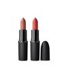 Набор из двух помад Powder Kiss + Подарок: блеск для губ Velvet Teddy