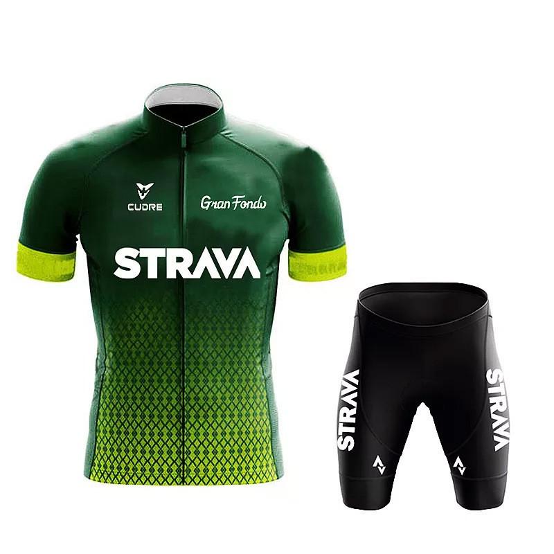 Men Women Cycling Jersey Set Short Sleeve Quick Dry Breathable Performance Bike Riding Outfit Team Edition