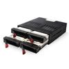 HE-2006 4x2,5-дюймовых слота Sata Внутренняя стойка для жесткого диска для корпуса HDD SSD Мобильный корпус Крышка со светодиодным индикатором