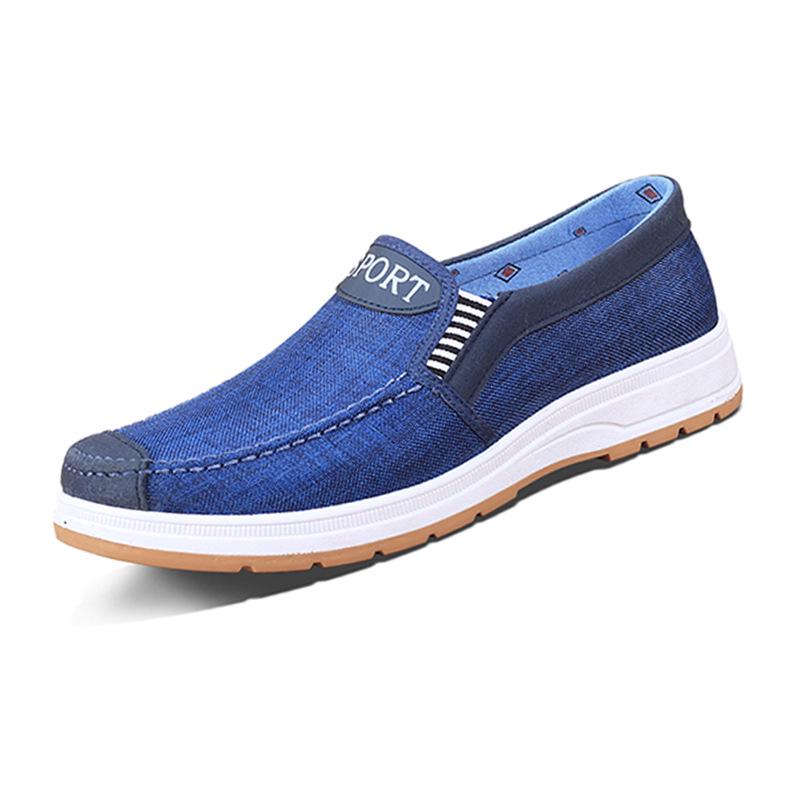 Мужские парусиновые слипоны: Повседневная и рабочая обувь