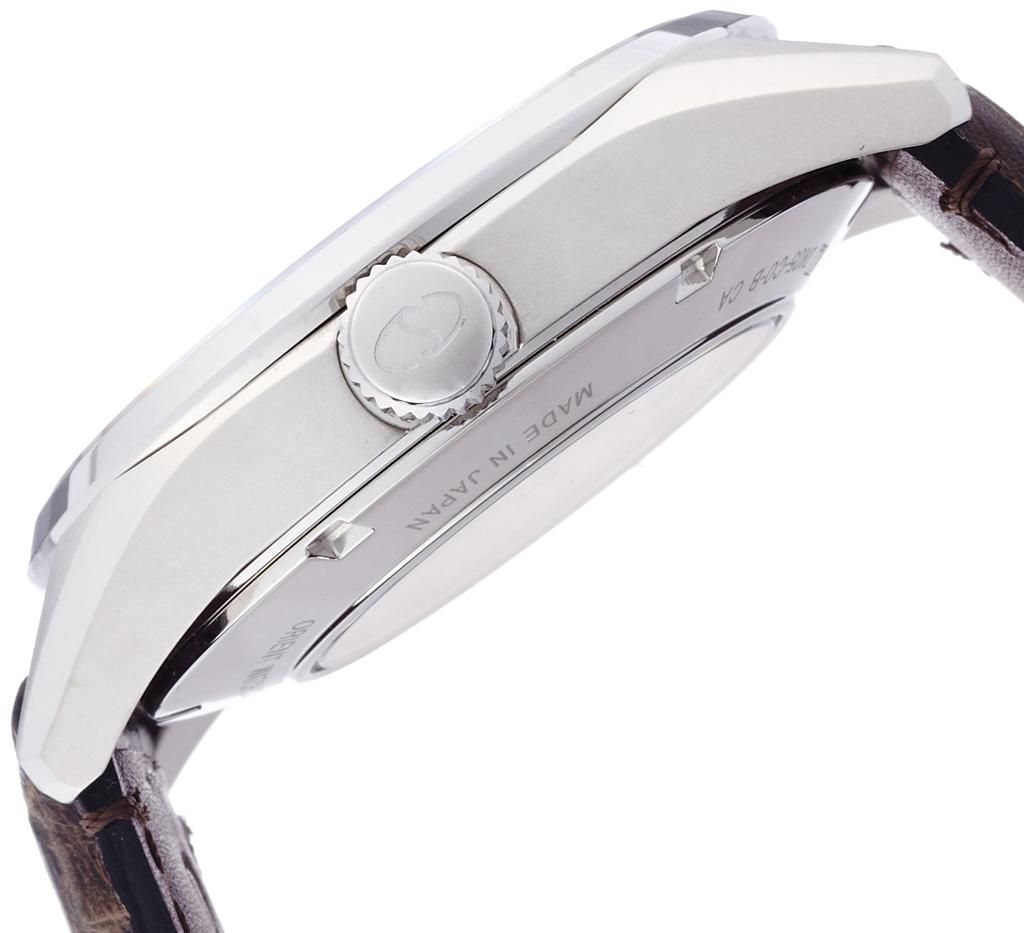 Часы ORIENT ORIENTSTAR механические с автоподзаводом коричневые серые WZ0201DK [Orient] полускелетон (Включен ручной завод) Мужской