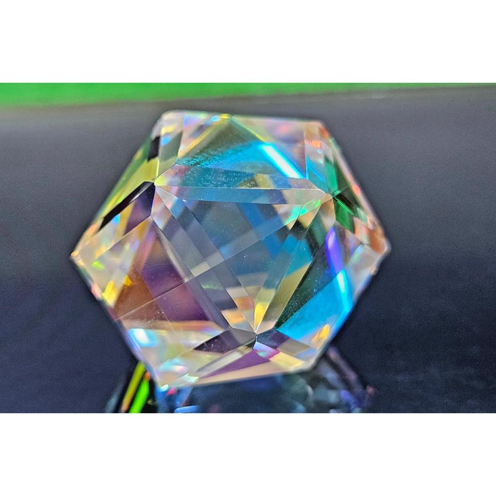 Stunning Rainbow Color Mystic Topaz 98-99 Ct Fancy Cut Certified Loose Gemstone