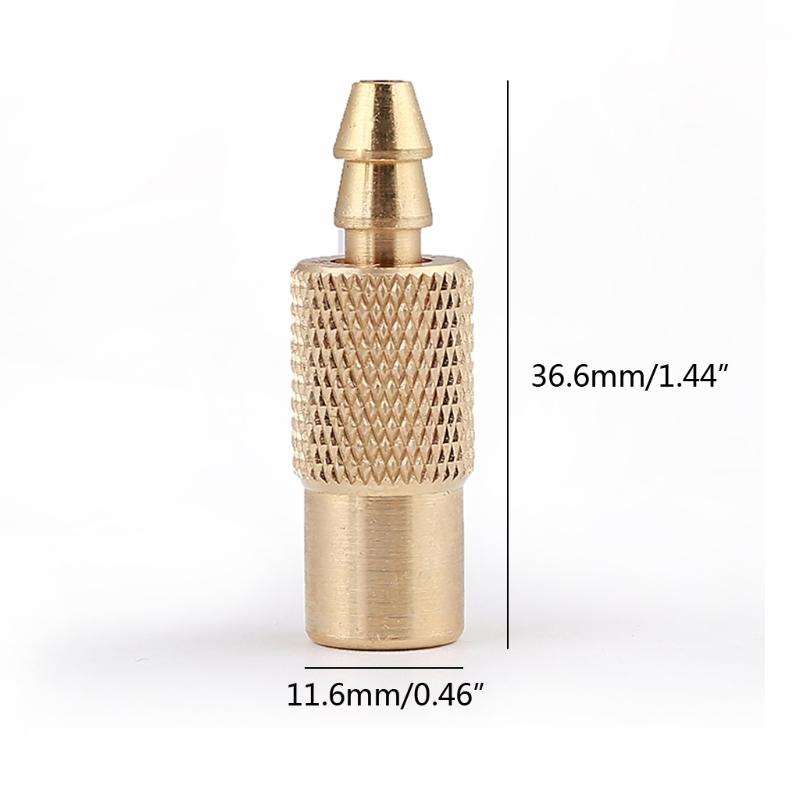 Автомобильный надувной наконечник с быстрым соединением, резьбовой наконечник, адаптер-клапан, латунь, воздух