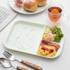 Skater Miffy Morning Plate with Lunch Divider, Plate, MPLS1-A