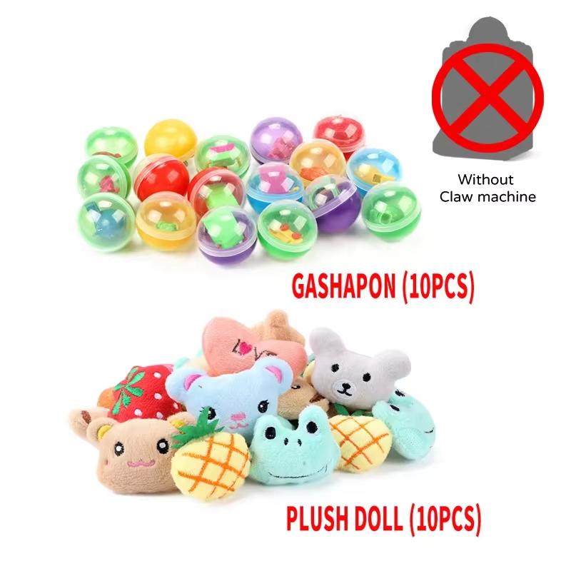 Детский игровой автомат-хватайка для девочки 29 см Мини Гашапон Плюшевая кукла Рисовальный автомат Животное Кран для захвата Игра для ярмарки для детей 3 года