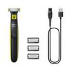 Philips Shaver | QP2724/10 OneBlade | Run time (max) 45 min | Wet & Dry | NiMH | Black/Lime