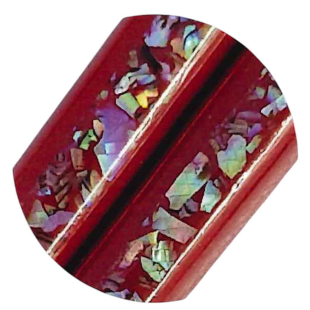 Tanaka Hashiten Light 21cm Wabi-Sabi Chopsticks, Jin, No. 604442, Red,