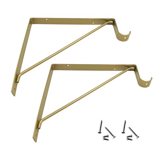 Настенный кронштейн для штанги для шкафа Нержавеющий Коррозионностойкий Устойчивый к нагрузкам Простая установка Шкаф для тяжелых условий эксплуатации