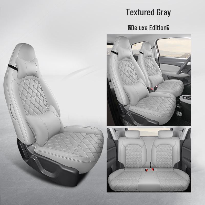 Leapmotor T03 Universal Leather Car Seat Cushion Set - All-Season Fit