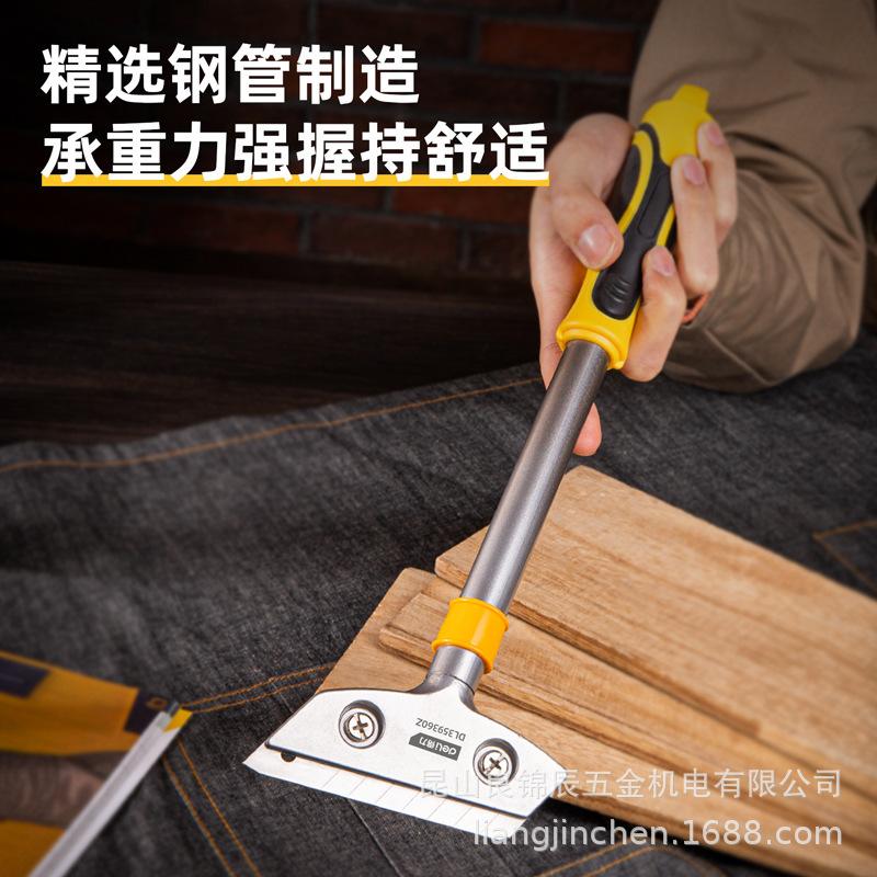 Прочный скребок из алюминиевого сплава Deli Tools для удаления пятен с плитки и стекла DL359260 360Z