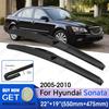 Подходит для Hyundai Sonata 2006 2007 2008 2009 2010 Лобовое стекло Переднее окно Автомобильный дворник RHD и LHD Переднее стекло дворника 22'+19'