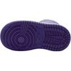Кроссовки Air Jordan 1 Mid TD Dusty Amethyst для малышей, фиолетово-белые, Court-Purple DQ8425-500