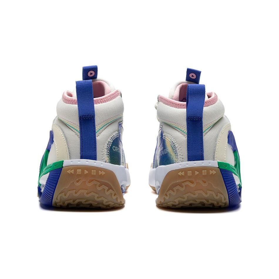 Nike Air Zoom Crossover 2 SE GS Sail Light Ultramarine Детские кроссовки Кремово-белый стадионно-зеленый FN6675-500