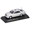 RAI'S 1/43 Toyota Crown (JZS175) Автомобиль Дорожно-патрульной службы Полицейского управления Токио, 2004 г. (Скрытый, Серебристый) - Готовая модель