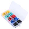 100Pcs Electrical Wire Terminal Male Female Many Colours Plug in Type Cold Pressed Terminal
