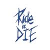 Наклейка на раму велосипеда Ride Or Die Наклейка на верхнюю трубу Велосипедные наклейки Декоративные наклейки на раму Велосипедные наклейки Велосипедная наклейка 1 шт.